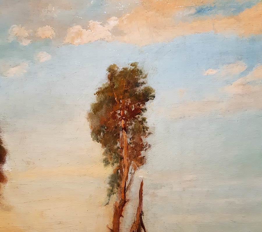А.К. Саврасов (1830-1897) К вечеру 1886 г. ХМ-5