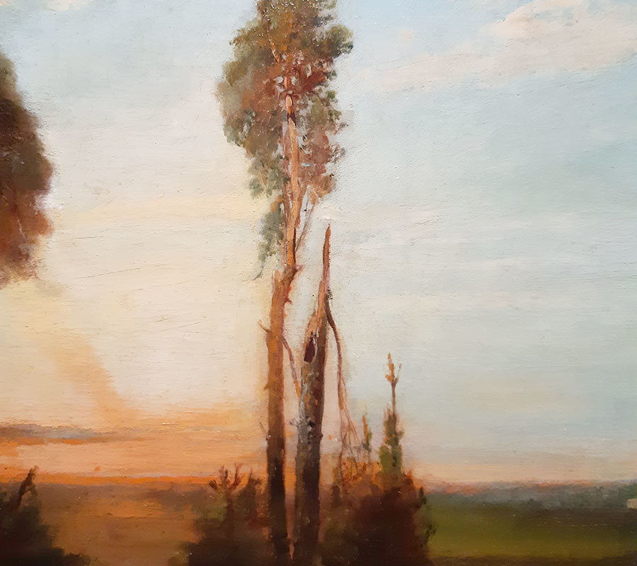А.К. Саврасов (1830-1897) К вечеру 1886 г. ХМ-6