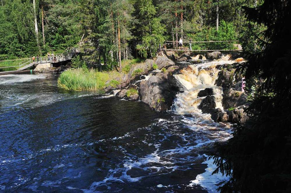Водопады Ахинкоски -5