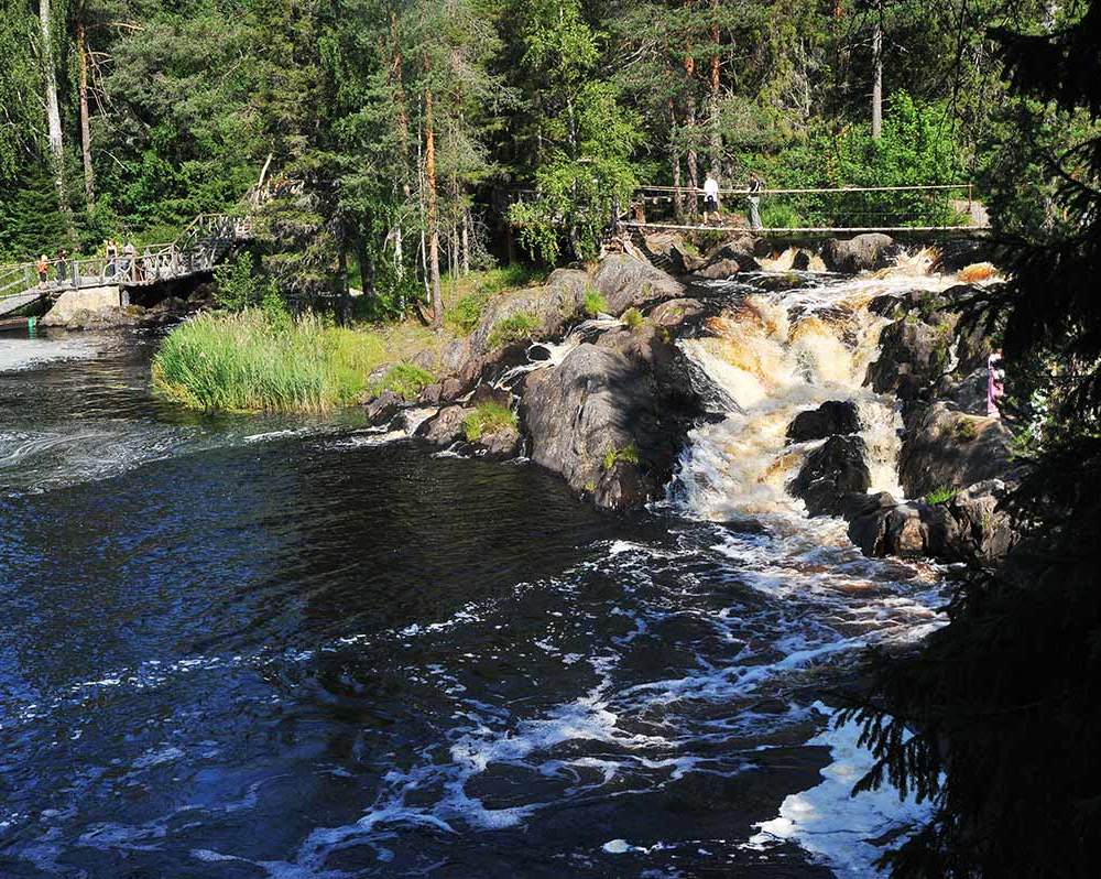Водопады Ахинкоски -5