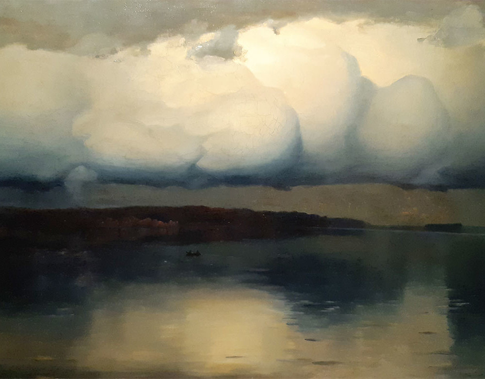 Н. Дубовской (1859-1918) Притихло.