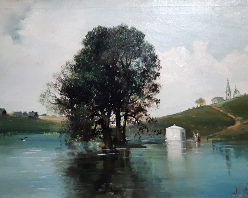 А.К. Саврасов (1830-1897) Разлив