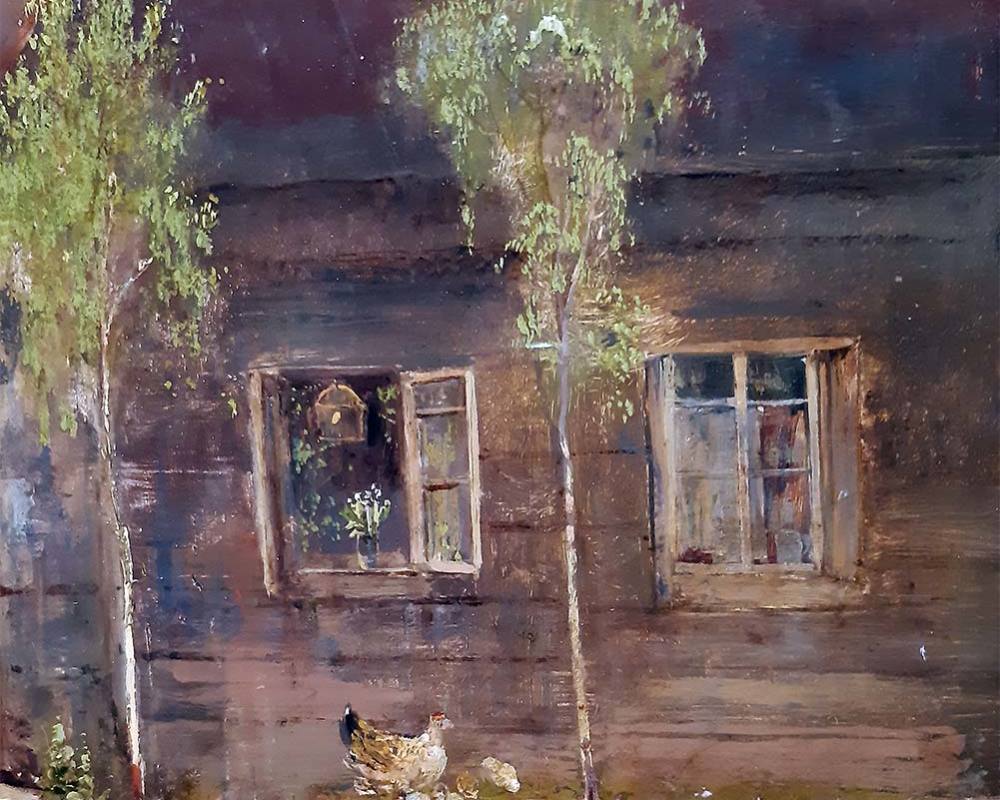 А.К. Саврасов (1830-1897) Домик в провинции Весна-1