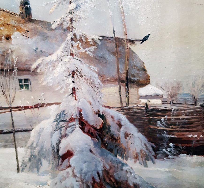 Алексей Саврасов (1830-1897) Зима. 1870 ХМ-2