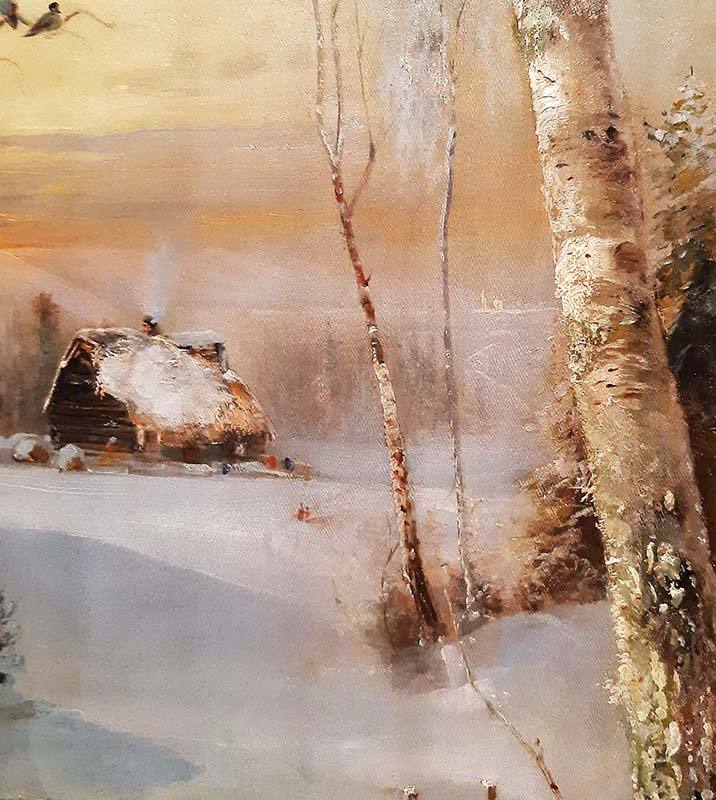 Алексей Саврасов (1830-1897) Зима. 1880 ХМ-2