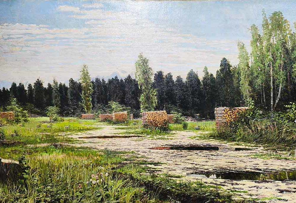 Переплетчиков В.В. (1863-1918) Полесье 1884 ХМ