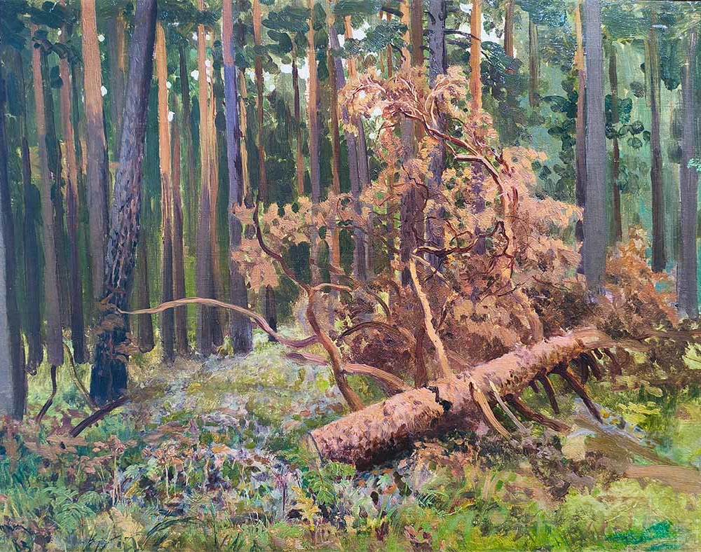 Шишкин И.Н. (1832-1898) Лес 1880-е ХМ
