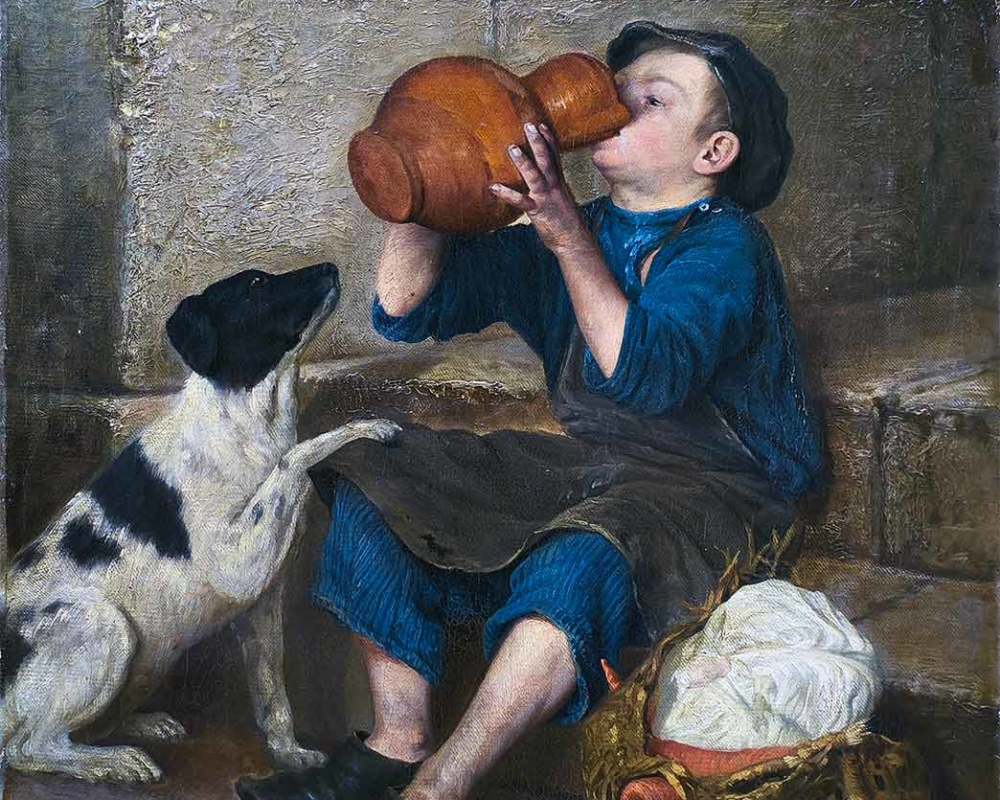 Богатов Н.А. (1854-1935) На побегушках 1872 г. ХМ