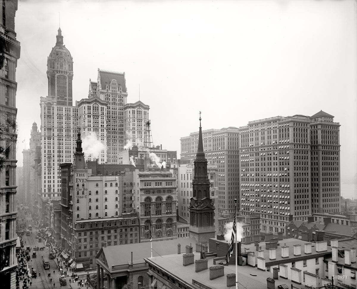 Нью Йорк 1910 год